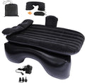 Inflatable Car Air Mattress Back Seat Bed with Air Pump,55 "x 35" Portable Thickened Car Travel Camping Sleeping Air Mattress Blow Up Bed for Car Universal SUV