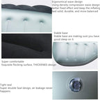 Inflatable Car Air Mattress Back Seat Bed, Universal Back Seat Gap Filler Pad Extender for SUV Camping Sleeping Travel Rest