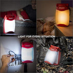 Energizer Folding LED Camping Lantern, IPX4 Water Resistant Lanterns for Camping, Fishing, Outdoors, Power Outage, Compact and Portable Tent Lights