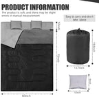Camping Sleeping Bags for Adults Kids Waterproof Lightweight Sleeping Bag for Cold Weather or Warm Backpacking Hiking Mountaineering Indoor Outdoor Use