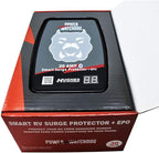 Power Watchdog PWD30EPOH 30 Amp Smart RV Hardwired Surge Protector - Emergency Power Off (EPO) – Bluetooth Monitoring - Replaceable Surge Module - Durable for RV Campsite Use - Installation Required