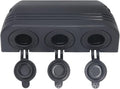 12-24 V Multifunctional 3 Hole Tent Type Car Modification Cigarette Lighter Splitter Power Sockets Female Power Outlet Adapter for Portable Auto Electronic Devices