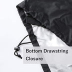 iCOVER Grill Cover, 65 inch BBQ Grill Cover for Outdoor Grill, Anti-UV & Fade Resistant Gas Grill Cover, Waterproof Barbecue Grill Covers for Weber, Char-Broil, Nexgrill and More, Black