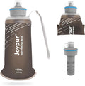 Collapsible Squeeze Water Filter Bottle - 650ml with Filter with NSF/FDA Certification Befree or Peak Series replacement for Hiking,Running,Camping,Travel,Cycling,and Fishing,BPA-Free(Gray)