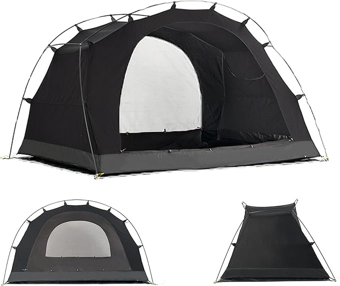 3F UL Gear 1/2 Person Outdoor Ultralight Camping Self-Supporting Kangaroo Tent TC Cotton Fabric Waterproof and Moisture-Proof Tents for Camping, Hiking, Backpacking Four-Season Application