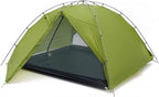 3F UL Gear Taiji 1/3 Person Tent for stormrain,1.45/3.2lb Ultralight Backpacking Tent,5000mm+ Waterproof Ventilation,Resistant to Wind gusts of 7,Easy Set up