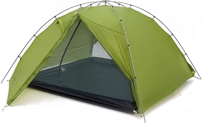 3F UL Gear Taiji 1/3 Person Tent for stormrain,1.45/3.2lb Ultralight Backpacking Tent,5000mm+ Waterproof Ventilation,Resistant to Wind gusts of 7,Easy Set up