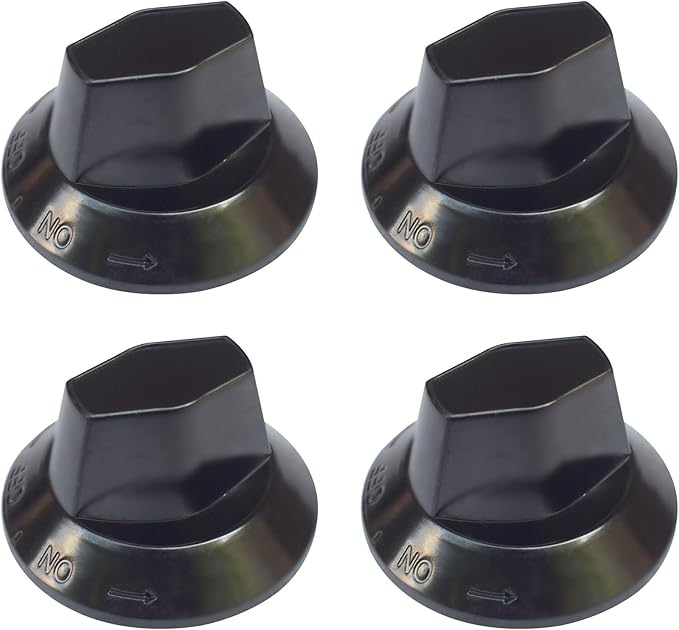 Stove Knobs Replacement Compatible with Camp Chef 1 2 3 Burner Stoves Grills 4 Pack