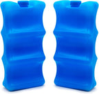 JMEXSUSS Reusable Ice Packs for Cooler, Long Lasting Breastmilk Bottle Storage, Freezer Packs Can Cooler for Lunch Boxes, Beer Soda, Camping