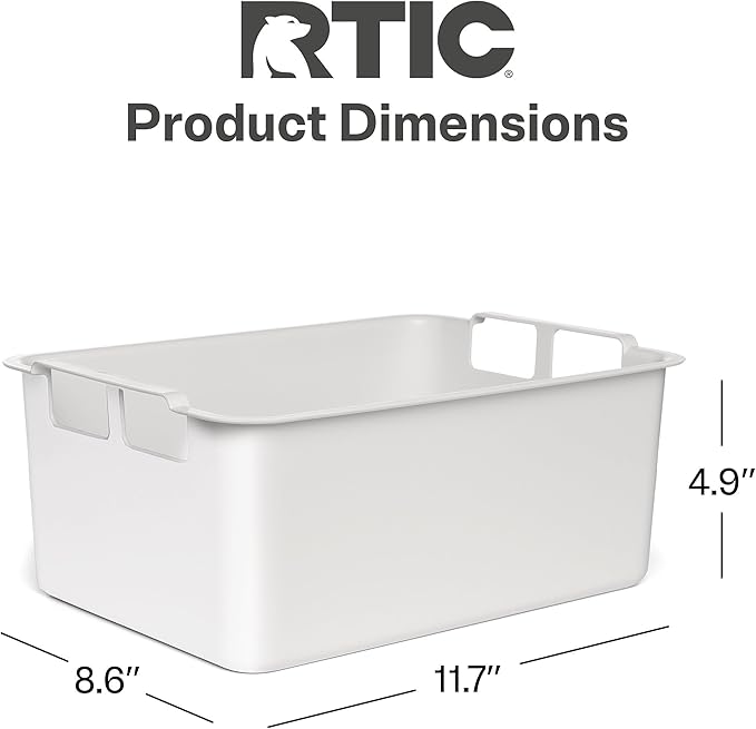 RTIC Ultra-Light Cooler Dry Goods Basket Tray Insert Accessories Perfect for Organization