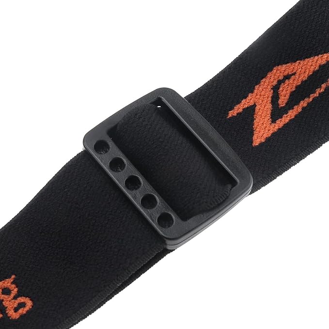 SecurityIng Elastic Headband Adjustable Headlight Strap Fit for 22mm - 26mm Torch Headlamps Holder (2)
