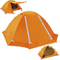 Clostnature Lightweight Backpacking Tent - 1/2 Person 4 Season Ultralight Waterproof Camping Tent, Large Size Easy Setup Tent for Winter, Cold Weather, Family, Outdoor, Hiking and Mountaineering