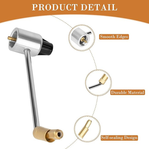5430 Pressure Regulator Replacement Parts for Coleman Propane Stove, Suitable for Stove Pressure Regulator Accessories/Coleman Propane Camping Grill Not Fit for Coleman Roadtrip LXE Grills