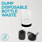 Bottle Replacement Filters for Nikken PiMag Sport Filtered Water Bottle 22oz, Portable Camping Water Filter for Travel, Hiking, Outdoor & Everyday Hydration, Clean Filtration, 2 Filters, 2 Spouts