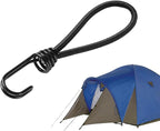 Short Cord - Outdoor Small Elastic Camping Straps | Portable Cords for Camping, Travel, Outdoor Tarp Rope for Survival, Hammock, Awning