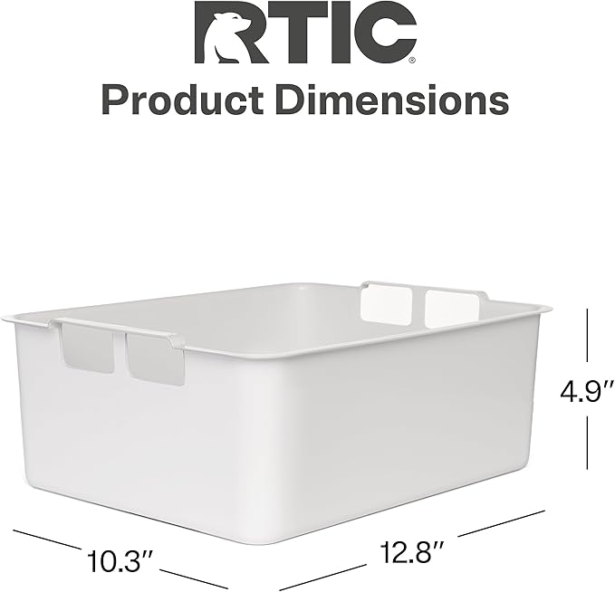 RTIC Ultra-Light Cooler Dry Goods Basket Tray Insert Accessories Perfect for Organization