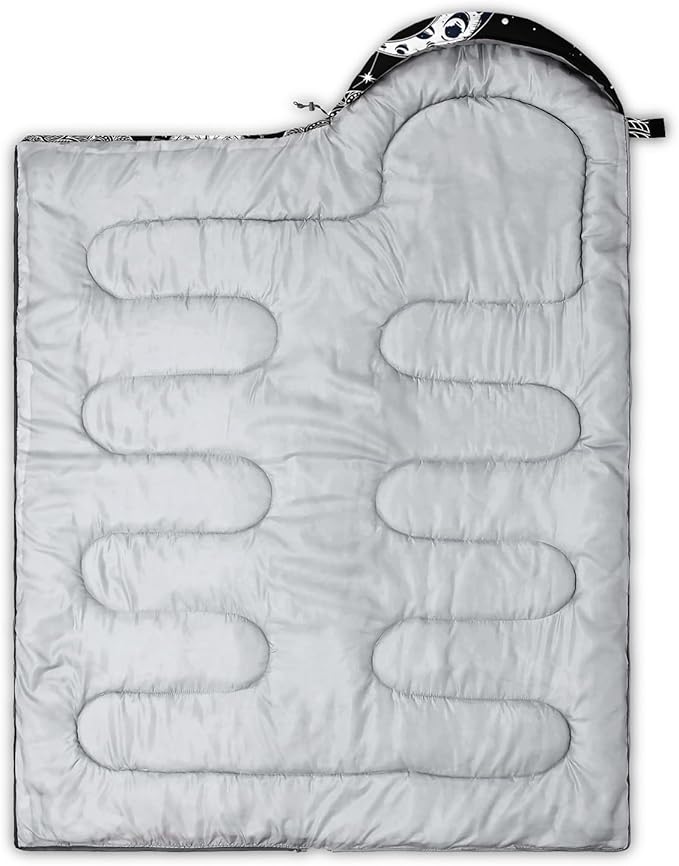 CVHOUSE Camping Sleeping Bags,3 Season Warm & Cool Weather,Lightweight,Waterproof Sleeping Bags for Adults & Kids,Traveling,and Outdoors,Camping Gear Equipment