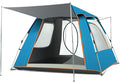 Camping Tent Ventilated Portable, Waterproof and Removable Canopy Tent with Porch, Easy Set Up Family Dome Tent for Camping, Backpacking and Hiking, Outdoors 4 Season