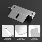 ACOPOWER Solar Panel Mounting Z Bracket - Set of 4 for RV Boat Off Gird Installation,Sliver,HY-Z1-M