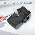 Waterproof Case, Airtight Holder Case for Whole Package 20pcs 84-100mm Size, EDC Survival Container for Fishing Kit, Match Seal Storage Dry Box, Camping Essentials, Cool Gadgets for Men Women