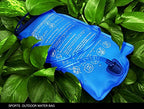 3L Foldable Gravity Water Filter Straw Bag Outdoor Camping, Travel, Backpacking, Hiking and Emergency, Compatible with Water Filter Straw, Flex Foldable, 3 Liter Bag
