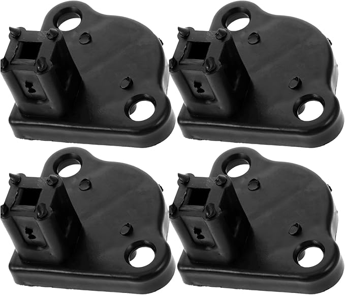 Gatuida 12pcs Rv Awning Bottom Bracket Foot Automatic Support Design for Camping Tents and Folding Umbrellas Material Weatherproof Stability for Outdoor Use