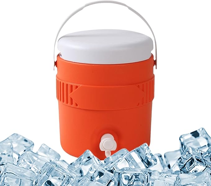 1 Gallon Portable Sports Cooler Water Beverage Dispenser, Insulated Drink Cooler Dispenser With Spout, Portable Handwashing Stations, Party Water Jugs Cooling Drink Bottle For Camping Outdoor Sport