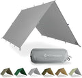 AquaQuest Safari Tarp – Lightweight Waterproof (5,000mm) Seam-Taped Ripstop Rain Fly for Backpacking, Thru-Hiking & Hammock Camping