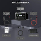 EBL 2400W Portable Power Station LiFePO4 Battery,1843Wh Solar Generator,Home Battery Backup,12 Outlets(2400W AC Outlets,4800W Peak), USB-C PD 100W,2Hrs Quick Charge,Home Emergency, RV Trip