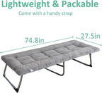 Thick Camping Sleeping Pad - Lamb Fluff Camping Cot Pads for Adult, Soft Sleeping Mat, Non-Slip Camping Mattress Pad for Car Tent