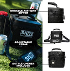 SHITI Coolers Cooler for Camping, Travel, Beach, Soft Lunch Box for Food, Drinks & Ice, Portable, Waterproof 24 Hr Insulated Bag with Shoulder Straps, Customizable