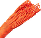 Paracord Planet – Fluorescent 1.75mm Reflective Guyline 95 Paracord Tent Rope Camping Parachute Cord – Neon Orange – 65ft