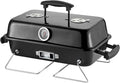Portable Charcoal Grill, Tabletop Outdoor Barbecue Smoker, Small BBQ Grill for Outdoor Cooking Backyard Camping Picnics Beach,BLACK
