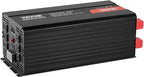 VEVOR Modified Sine Wave Inverter, 5000W, DC 12V to AC 120V Power Inverter with 6 AC Outlets 2 USB Port 1 Type-C Port, LCD Display and Remote Controller for High Load Home Appliances, CE FCC Certified