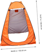 Sosoport Portable Tent for Fishing Camping Quick Tent Automatic Setup Space Windproof Easy Storage