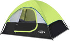 Camping Tent 2-4 Person, Waterproof Windproof Tent with Rainfly Easy Set up-Portable Dome Tents for Camping…