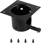 74254 Fire Burn Pot for Austin XL Pit Boss Parts,Pit Boss Pro SER 820-PS1 (Lowes),Traeger Fire Pot Replacement Traeger Ironwood 885, for Traeger,Most Pit Boss & Camp Chef Pellet Grills,Porcelain Steel