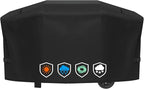 Grill Cover fit for Weber Slate 28" Rust-Resistant Griddle, Heavy-Duty 600D Waterproof Cover for 3401060 Weber Slate 28 inch Flat Top Griddle Grill Cover