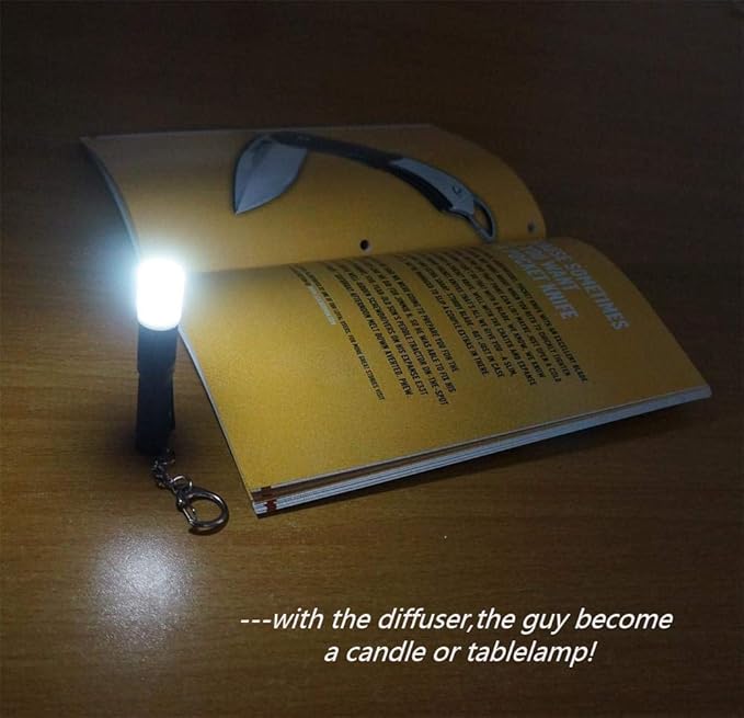 K3 Mini AAA Keychain Flashlight Small Bright Pocket Flashlight 150 Lumens 3 Modes,Multipurpose EDC Flashlight Hat lamp Camp Tablelamp Candle for Dog Walk Emergency Parents Kids Gift