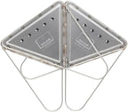Snow Peak Pack & Carry (S) Fireplace - Made of Durable Stainless Steel - 10.6 x 10.6 x 8.25 in