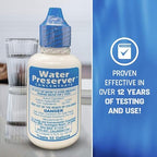 Water Preserver for 55 Gallon Water Tank - Purifies Water for Drinking for 5 Years - Ideal for Emergency Water Storage or Rain Collection - Survival Kit, Earthquake, Hurricane, Emergency Water-5 Pack