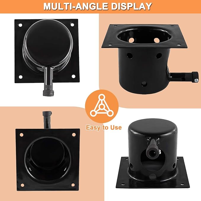 74254 Fire Burn Pot for Austin XL Pit Boss Parts,Pit Boss Pro SER 820-PS1 (Lowes),Traeger Fire Pot Replacement Traeger Ironwood 885, for Traeger,Most Pit Boss & Camp Chef Pellet Grills,Porcelain Steel