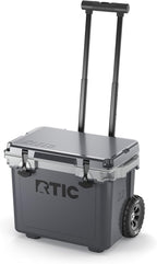 RTIC 22 QT Ultra-Light Wheeled Cooler with Handle, Hard Insulated Portable Ice Chest Box for Beach, Drink, Beverage, Camping, Picnic, Fishing, Boat, Barbecue