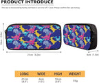 3 Pcs Cartoon Dinosaur Patterns Backpack, Matching Sturdy Lunch Bag and Large Capacity Pencil Case Set for Primary School Students, Lightweight Stylish Bag Set