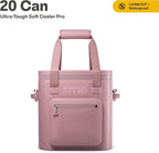 RTIC 20 Can Ultra-Tough Soft Cooler Pro, Insulated, Waterproof, Leak Proof, Portable Floating Bag for Beverage, Drink, Lunch, Outdoor, Beach, Car,Camping, Picnic, Fishing, Boat