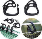 100pcs Shade Cloth Plastic Clips Hooks, Reusable Lock Grip for Sunshade Net, Windproof Garden Buckle Clip for Tent Shelters Fixing, Greenhouse Film, Awning Canopy, Anti Bird Netting Clamps