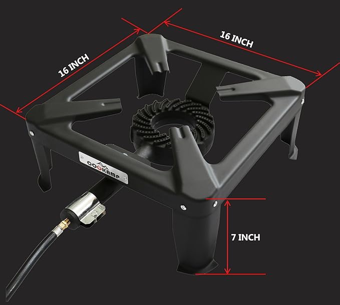 Propane Burner for Outdoor Cooking (Single Burner-Standard)