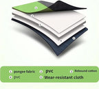 SUV Car Inflatable Mattress, Automatic Inflatable Camping Mattress, PVC Fiber Air Mattress, Car Travel Sleeping Mat, Outdoor Camping Inflatable Mattress (Brown)