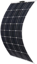 800W/400W Solar Panel 18V Semi-Flexible Monocrystalline Solar Cell DIY Cable Outdoor Car RV Waterproof Rechargeable Power System,400W