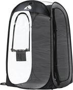 Sports Pod, Kilindeer Pop Up Weather Tent for 1 Person – Portable All-Weather Shelter with Clear TPU Panels, Instant Setup for Outdoor Events, Camping, Hiking, Wind & Rain Protection
